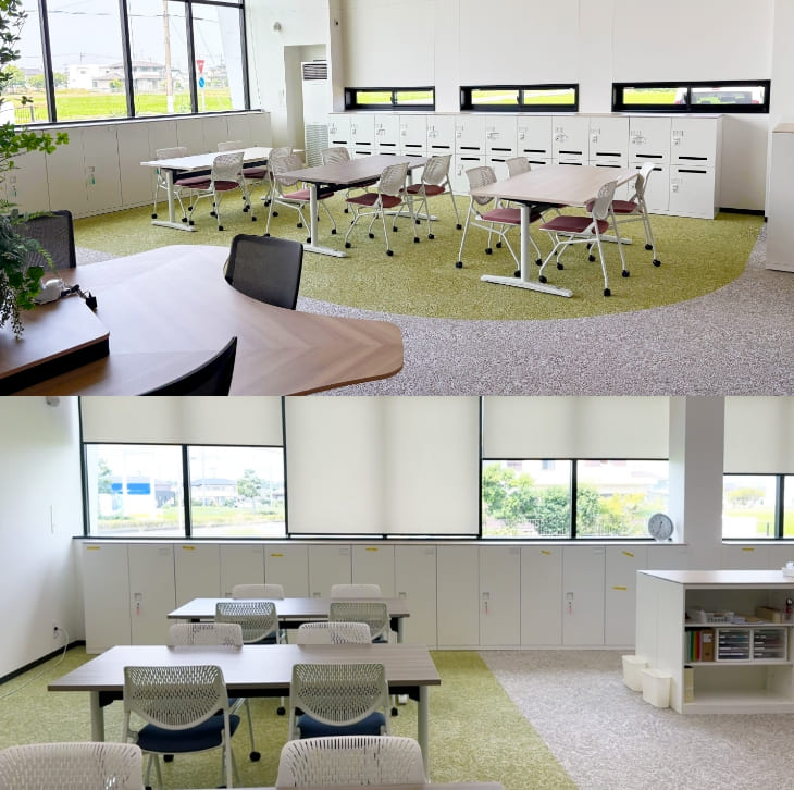 2 フリーアドレス制で一人一人がより働きやすい環境